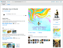 Tablet Screenshot of christinebougie.bandcamp.com