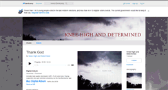Desktop Screenshot of kneehighanddetermined.bandcamp.com