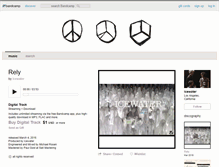 Tablet Screenshot of icewaterband.bandcamp.com