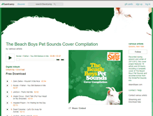 Tablet Screenshot of petsoundscovercomp.bandcamp.com