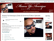 Tablet Screenshot of hugomillion-online.bandcamp.com