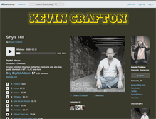 Tablet Screenshot of kevincrafton.bandcamp.com