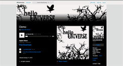 Desktop Screenshot of hellouniverse.bandcamp.com