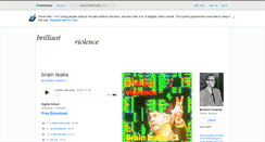 Desktop Screenshot of brilliantviolence.bandcamp.com