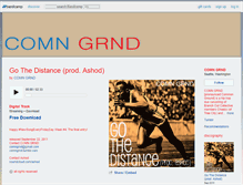 Tablet Screenshot of comngrnd.bandcamp.com