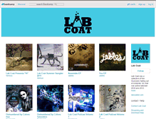 Tablet Screenshot of labcoat.bandcamp.com