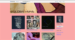 Desktop Screenshot of goldenveins.bandcamp.com