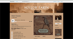 Desktop Screenshot of hollow-earth.bandcamp.com