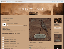 Tablet Screenshot of hollow-earth.bandcamp.com