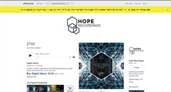 Desktop Screenshot of hoperecordings.bandcamp.com