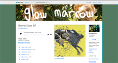 Desktop Screenshot of glowmarrow.bandcamp.com