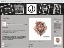 Tablet Screenshot of jupitertheband.bandcamp.com