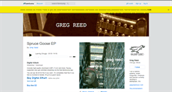 Desktop Screenshot of gregreed.bandcamp.com