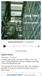 Mobile Screenshot of gregreed.bandcamp.com