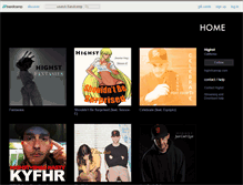 Tablet Screenshot of highst.bandcamp.com