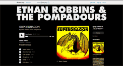 Desktop Screenshot of pompadours.bandcamp.com