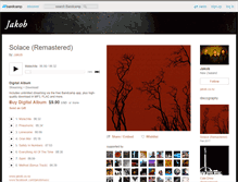 Tablet Screenshot of jakob.bandcamp.com