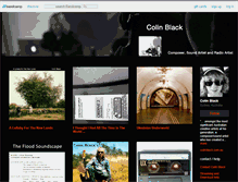 Tablet Screenshot of colinblack.bandcamp.com
