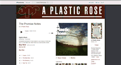 Desktop Screenshot of aplasticrose.bandcamp.com