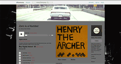 Desktop Screenshot of henrythearcher.bandcamp.com