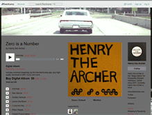 Tablet Screenshot of henrythearcher.bandcamp.com
