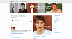 Desktop Screenshot of johnnykeyser.bandcamp.com