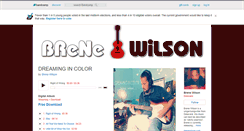 Desktop Screenshot of brenewilson.bandcamp.com