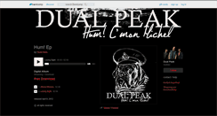 Desktop Screenshot of dualpeak.bandcamp.com