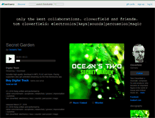 Tablet Screenshot of cloverfield.bandcamp.com