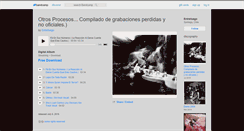 Desktop Screenshot of entrefuego.bandcamp.com