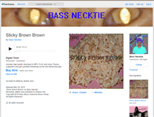 Tablet Screenshot of bassnecktie.bandcamp.com