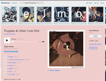Tablet Screenshot of elmomarconi1.bandcamp.com