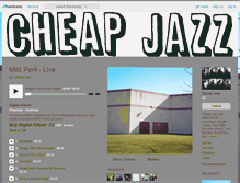 Tablet Screenshot of cheapjazz.bandcamp.com