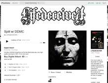 Tablet Screenshot of lifedeceiver.bandcamp.com