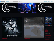 Tablet Screenshot of lichtscheu.bandcamp.com