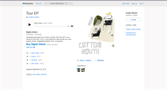 Desktop Screenshot of cotton-mouth.bandcamp.com