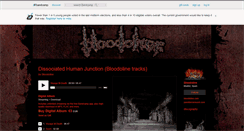 Desktop Screenshot of bloodoline.bandcamp.com