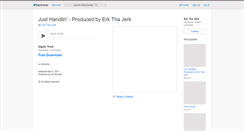 Desktop Screenshot of erkthajerk.bandcamp.com
