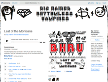 Tablet Screenshot of bhrv.bandcamp.com