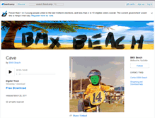 Tablet Screenshot of bmxbeach.bandcamp.com