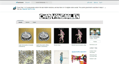 Desktop Screenshot of chadvangaalen.bandcamp.com