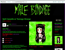 Tablet Screenshot of malebondage.bandcamp.com