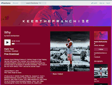 Tablet Screenshot of keemthefranchize.bandcamp.com