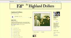 Desktop Screenshot of highlanddrifters.bandcamp.com