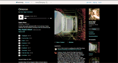 Desktop Screenshot of orionrigeldommisse.bandcamp.com