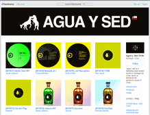 Tablet Screenshot of aguaysed.bandcamp.com
