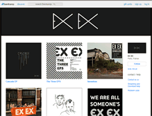 Tablet Screenshot of exex.bandcamp.com