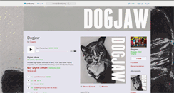 Desktop Screenshot of dogjaw.bandcamp.com