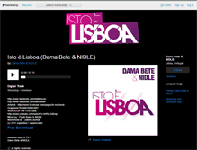 Tablet Screenshot of istoelisboa.bandcamp.com