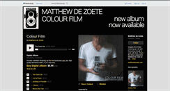 Desktop Screenshot of matthewdezoete.bandcamp.com